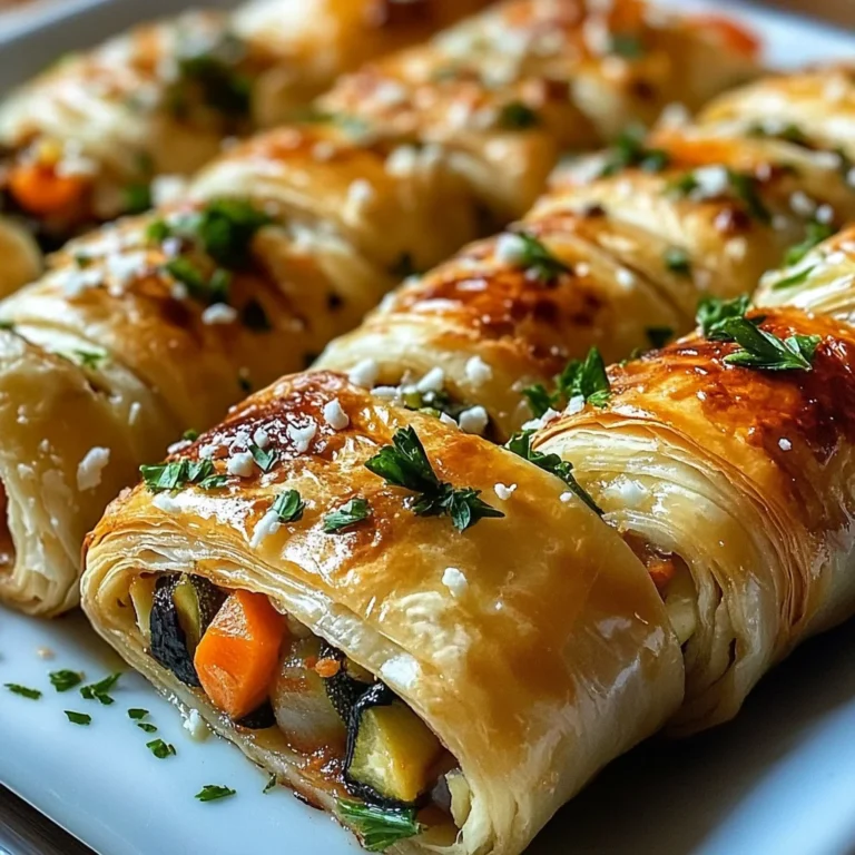 Baked Vegetable Rolls : Une Explosion de Saveurs et de Textures Incroyable