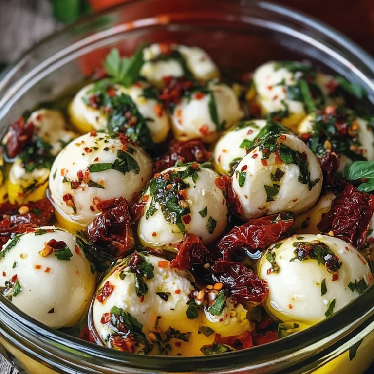 Billes Mozzarella Marinées Italiennes