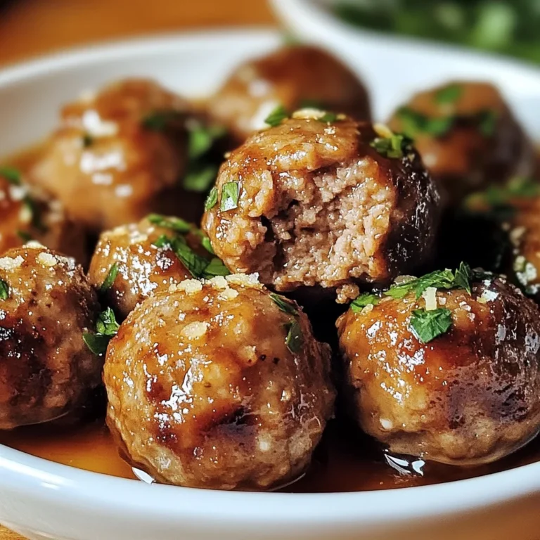 Boulettes de Viande Maison