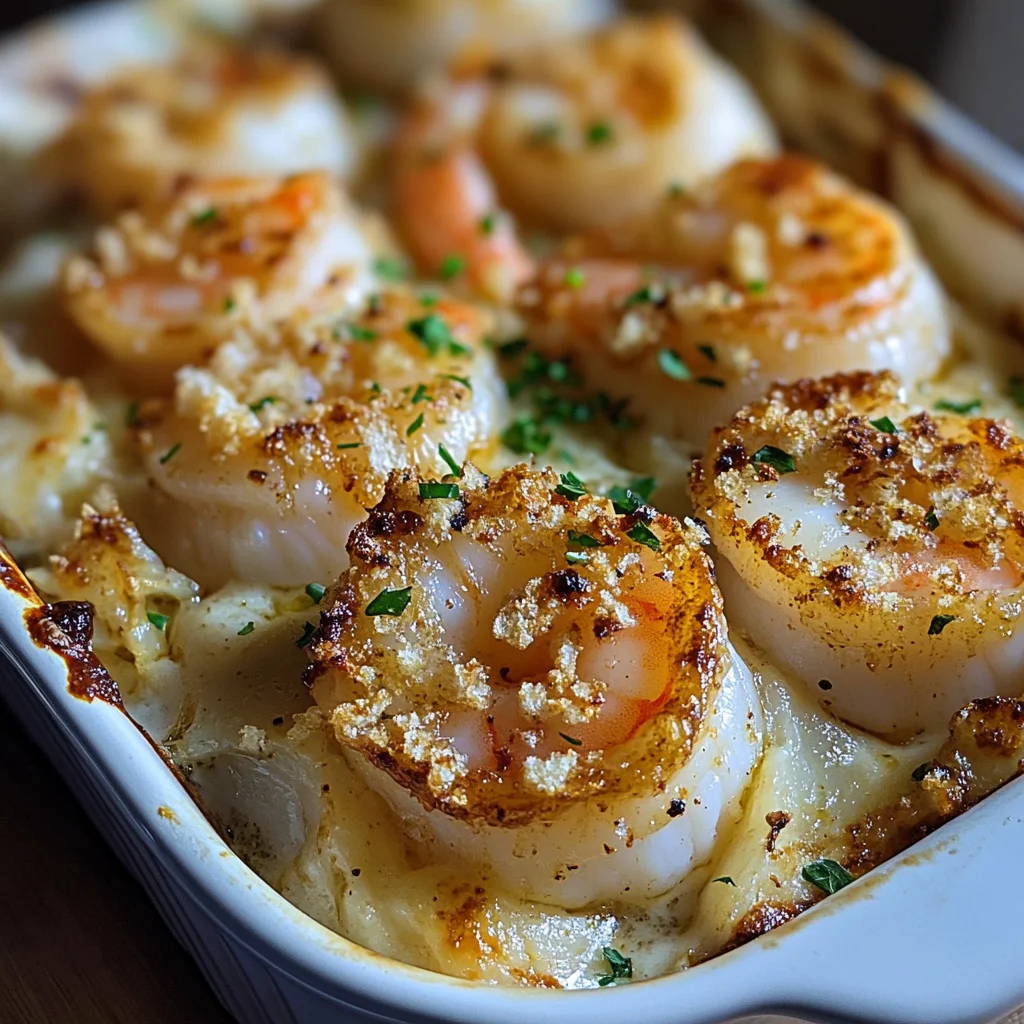 Cassolettes de Saint-Jacques et Crevettes