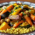 Couscous Marocain aux 7 Légumes