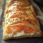Feuilletés au Saumon et Fromage