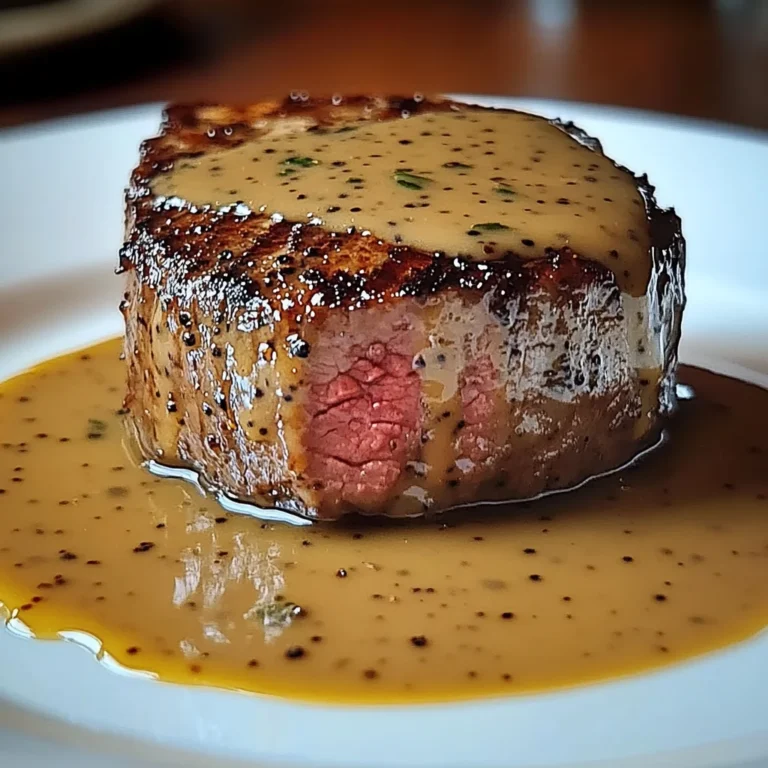 Filet Mignon Sauce Miel & Moutarde