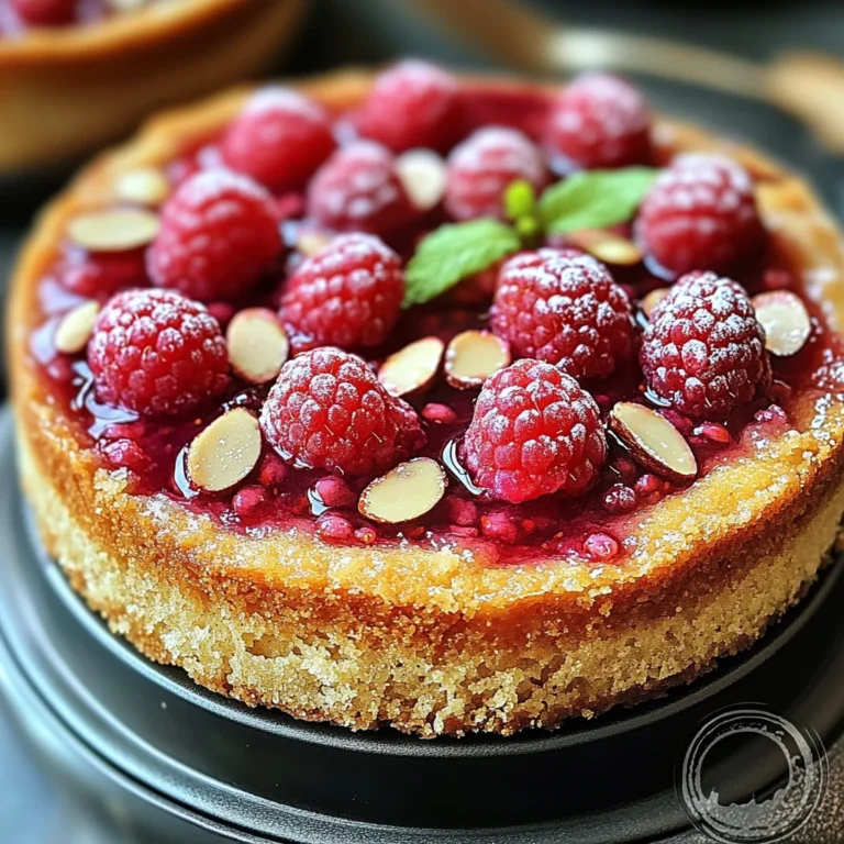 Fondant aux amandes et framboises : un délice fondant et fruité