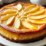 Gâteau flan aux pommes