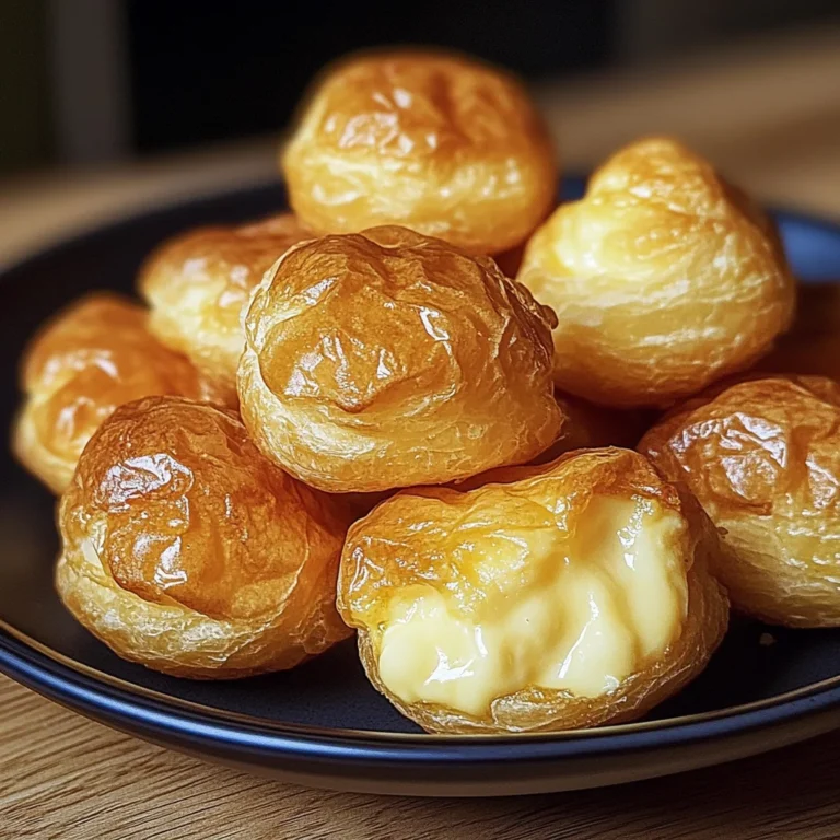 Gougères au Fromage