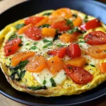 Omelette aux Légumes : Un Délice Coloré et Nutrissant