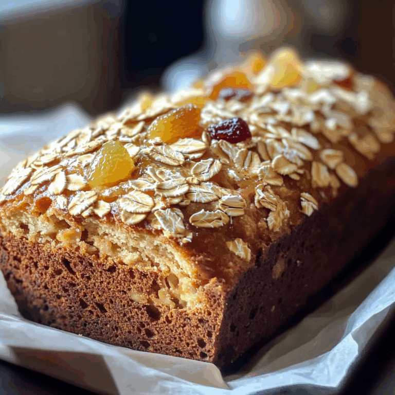 Pain du Matin aux Flocons d'Avoine et au Miel : Une Douceur Nutritive et Réconfortante