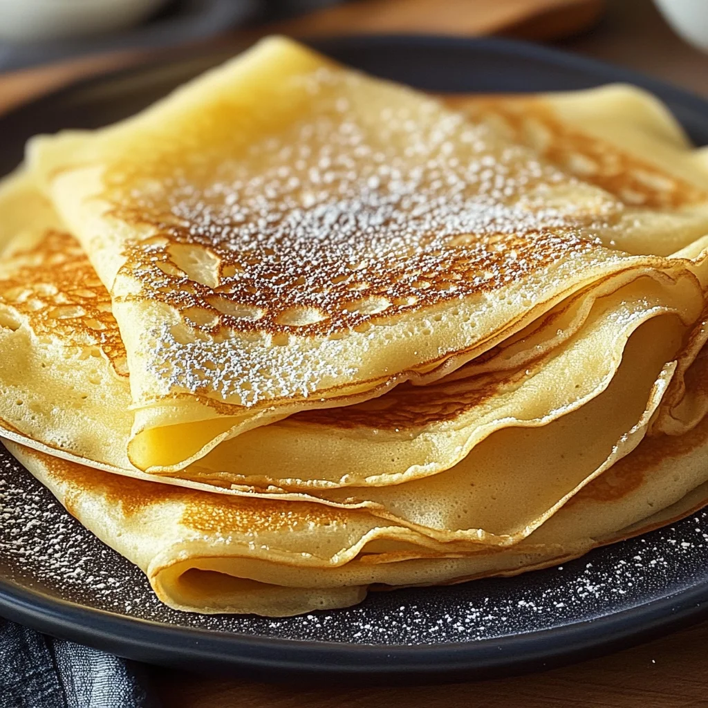 Pâte à crêpes délicieuse