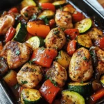 Poêlée de Poulet et de Légumes dans une Casserole