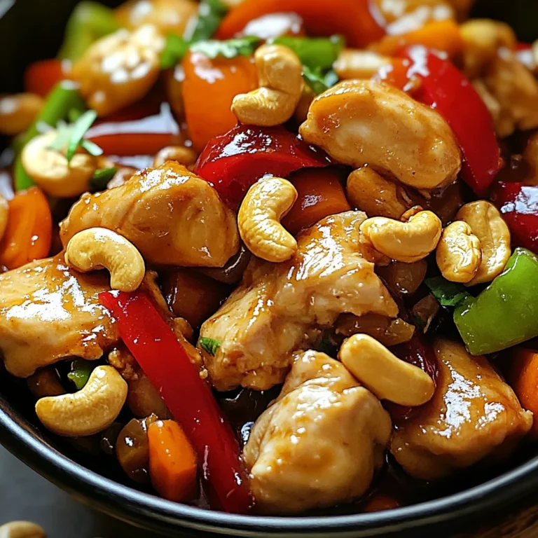 Poulet aux noix de cajou