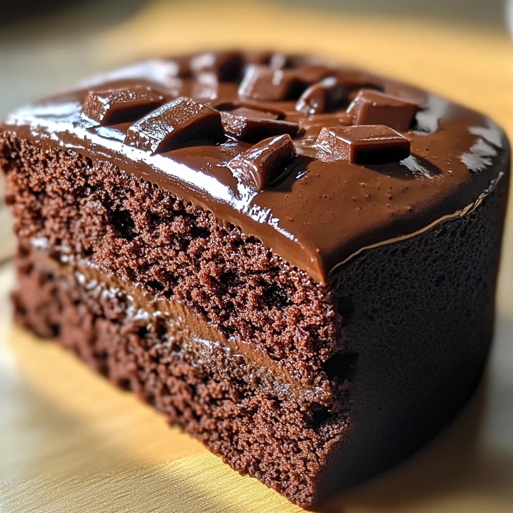 Quatre-Quarts au Chocolat Moelleux et Fondant