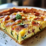 Quiche Sans Pâte : Une Option Légère et Incroyable à 5 Ingrédients