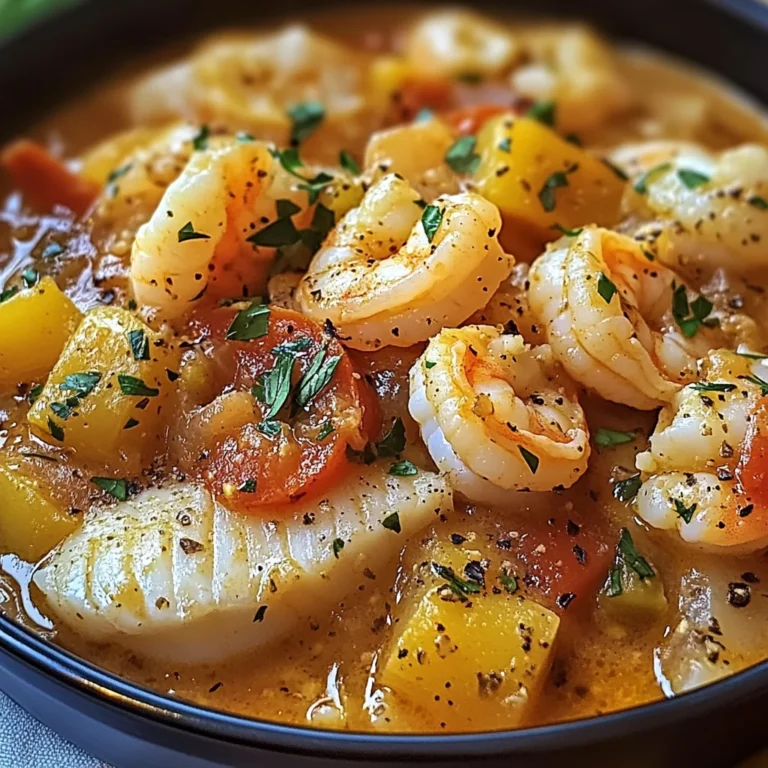 Ragoût de cabillaud et crevettes : un plat réconfortant et savoureux