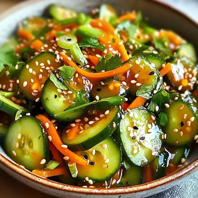 Salade de Concombre Asiatique Facile : Une Recette Incroyable Ultime