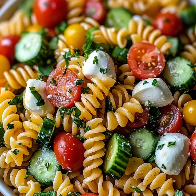 Salade de pâtes à l'italienne
