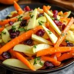 Salade détox pomme et carotte
