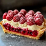 Tarte Onctueuse au Mascarpone & Framboises