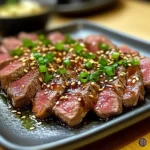 Tataki de Bœuf Mariné aux Saveurs Asiatiques : Une Explosion de Goûts !