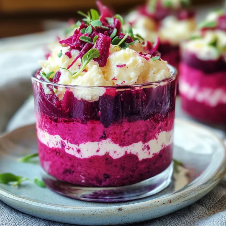 verrine betterave fromage frais