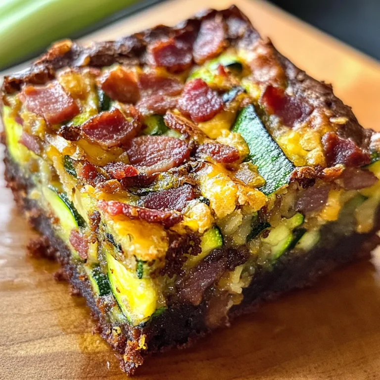 Brownie salé original et gourmand