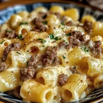 Coquillettes au Bœuf et à la Crème : Un Plat Réconfortant et Savoureux