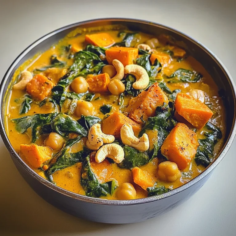 Curry végétarien coloré et nutritif