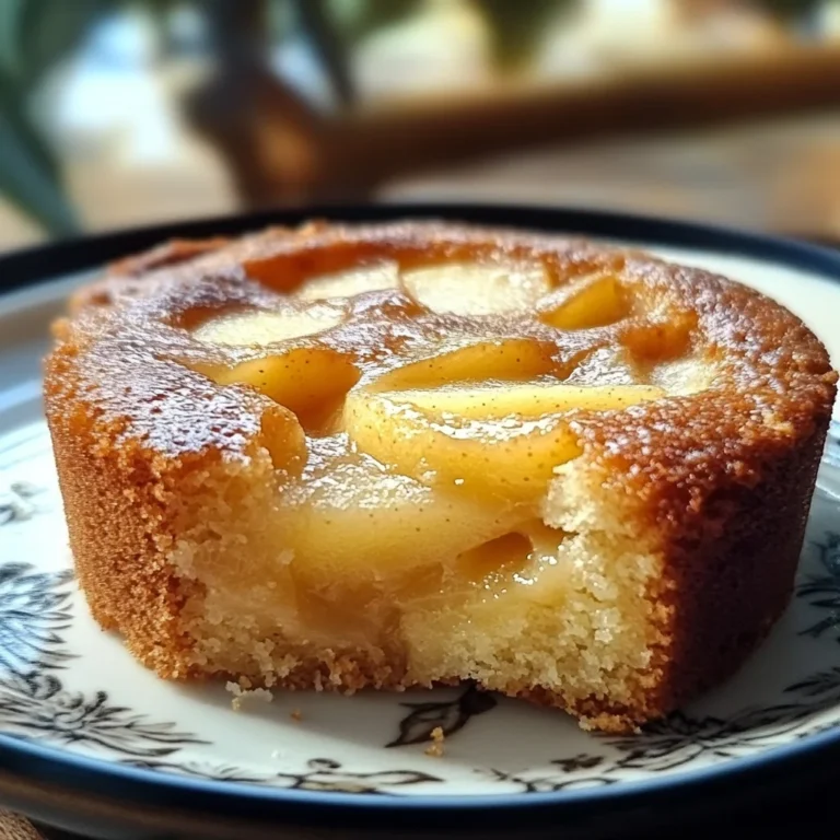 Gâteau aux pommes à tomber par terre 