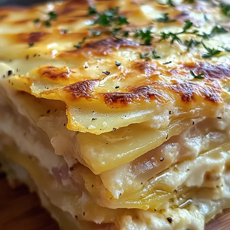 Lasagnes de Pommes de Terre Gourmandes