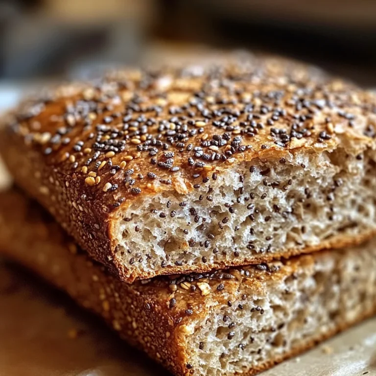 Pain à l'Avoine et aux Graines de Chia Sans Gluten