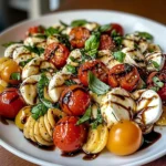 Salade Caprese Crémeuse