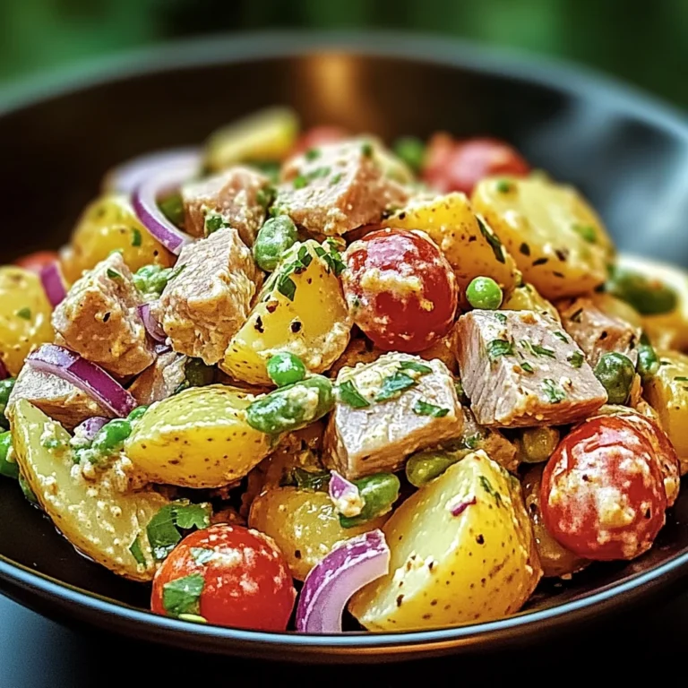 Salade de Pommes de Terre au Thon