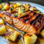 Saumon au miel et à l'ananas – Une explosion de saveurs tropicales