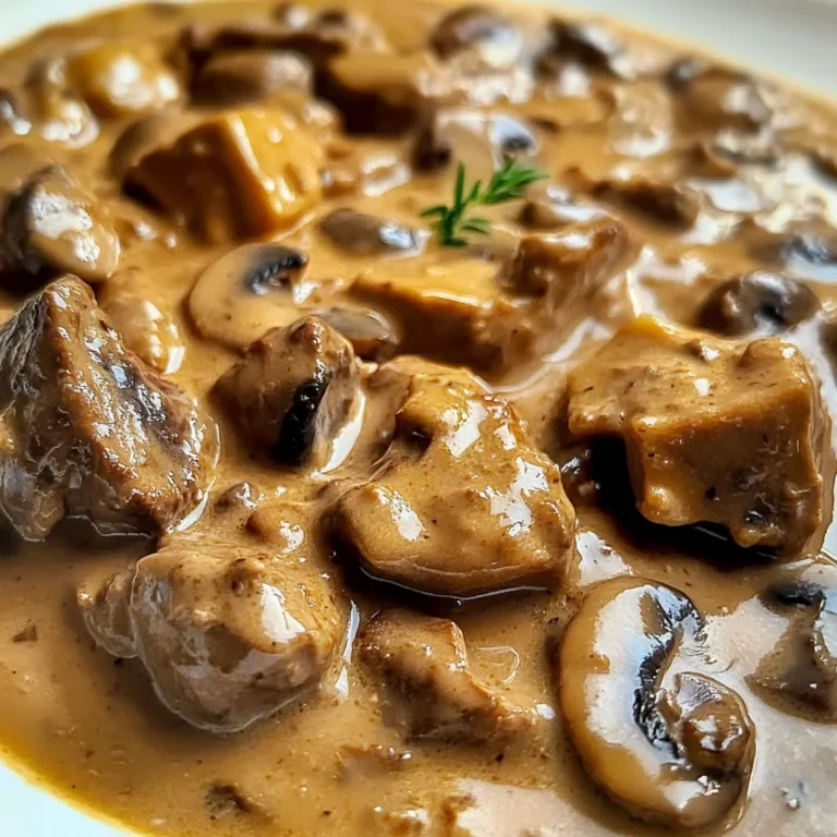 Bœuf Stroganoff au Cookeo