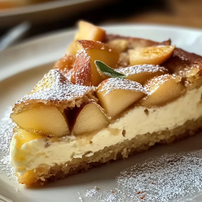 Fondant Moelleux aux Pommes et Mascarpone