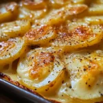 Gratin de pommes de terre crémeux