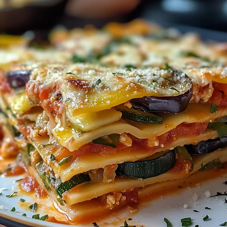 Lasagnes aux légumes d'été