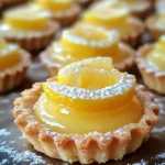 Mini tartelettes citron maison