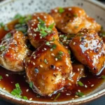 Poulet caramélisé savoureux