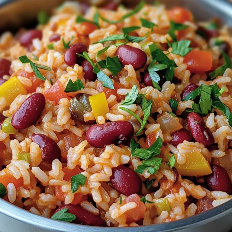 Riz Cajun aux Haricots Rouges
