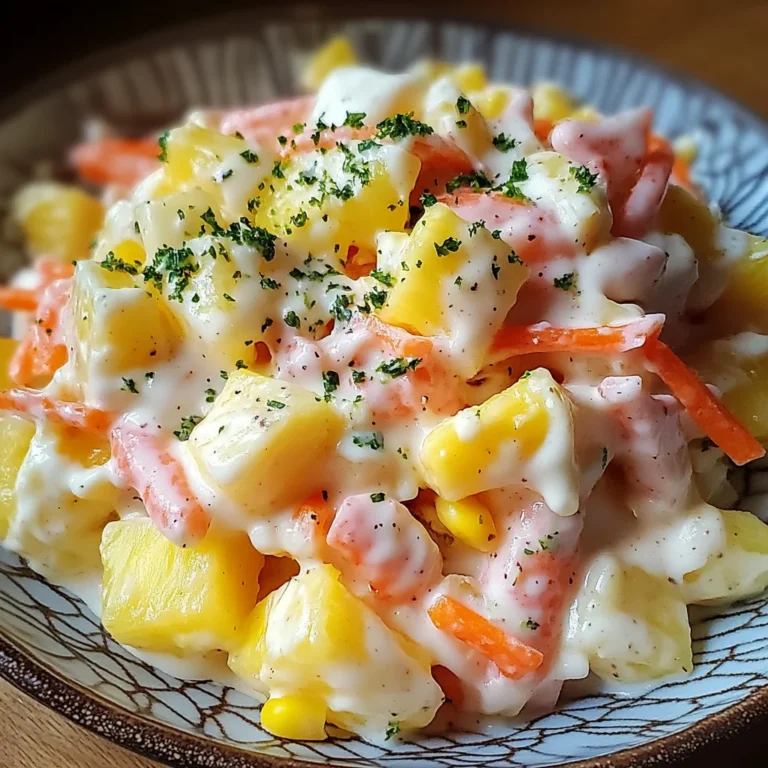 Salade Alaska fraîche et savoureuse