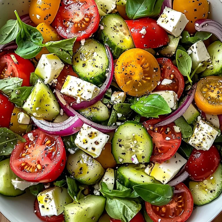 Salade d'été légère et fraîche