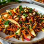 Salade végétarienne fraîche et croquante