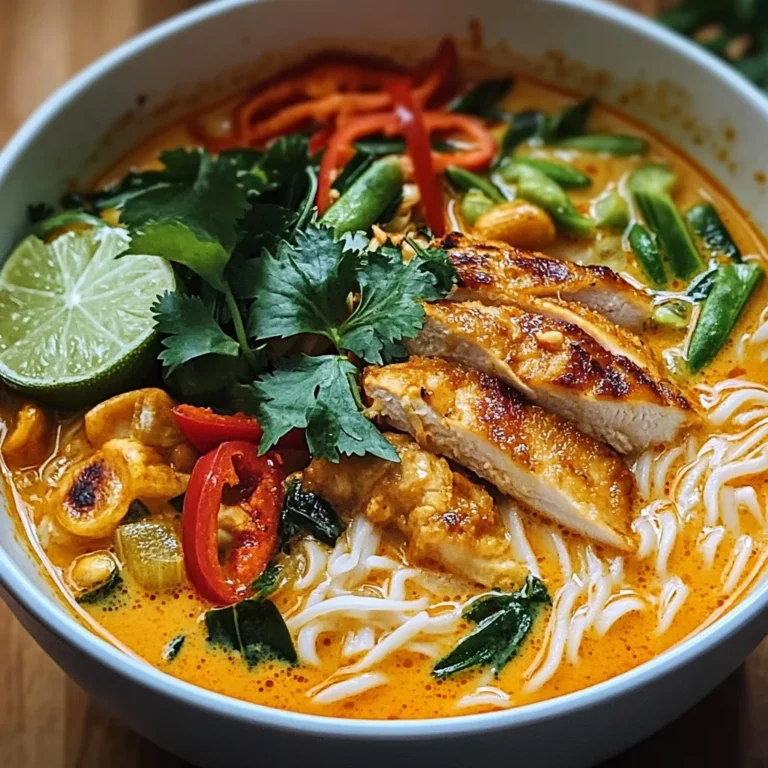 Soupe Thaï Délicieuse et Épicée