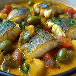 Tajine de lotte au safran