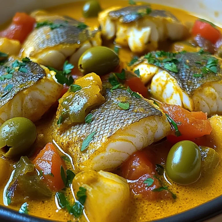 Tajine de lotte au safran